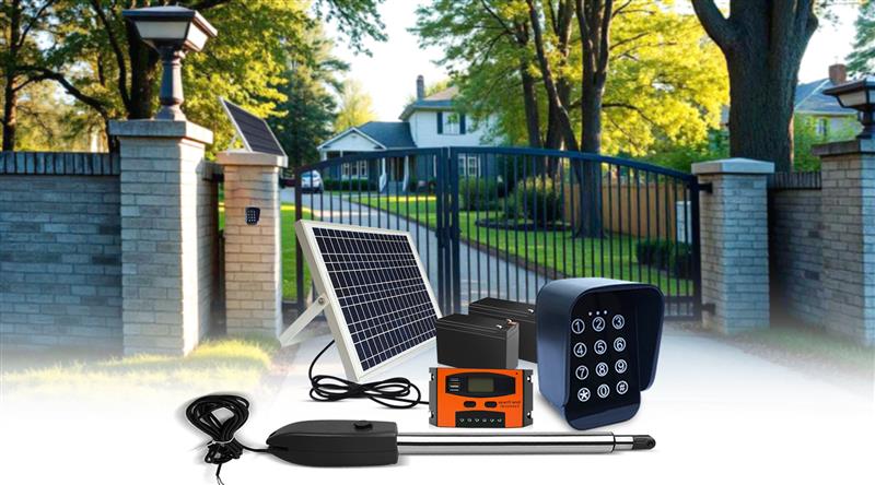 Why Choose a Solar Swing Gate Opener with Keypad for rural use?