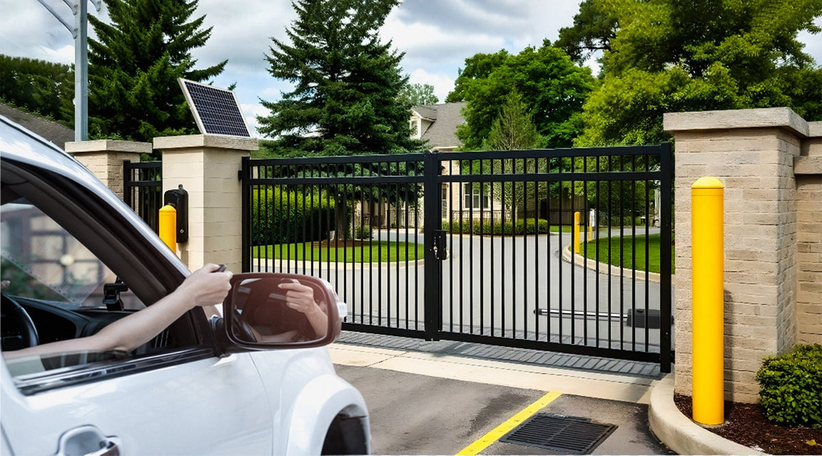 The Functionality and Security of Remote-Controlled Gate Openers