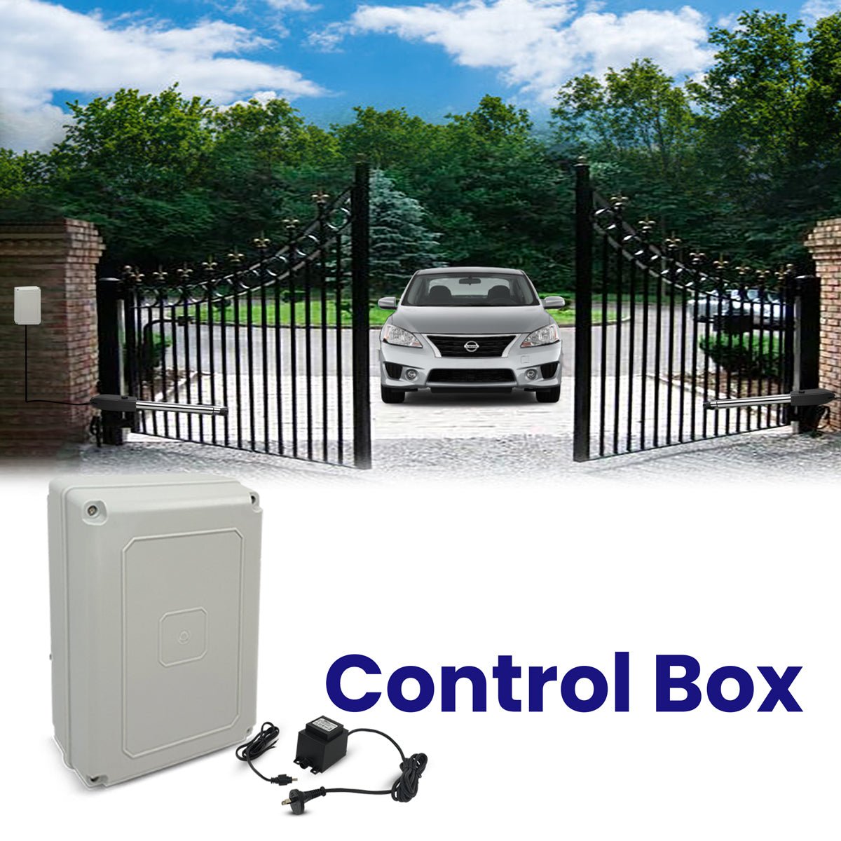 Best Double swing solar power automatic Gate opener-Gatomate – Gate Opener