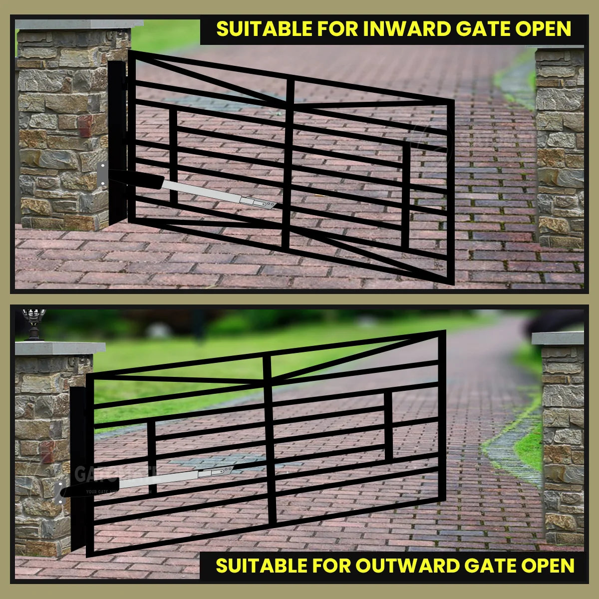 Automatic Electric Single Swing Gate Opener