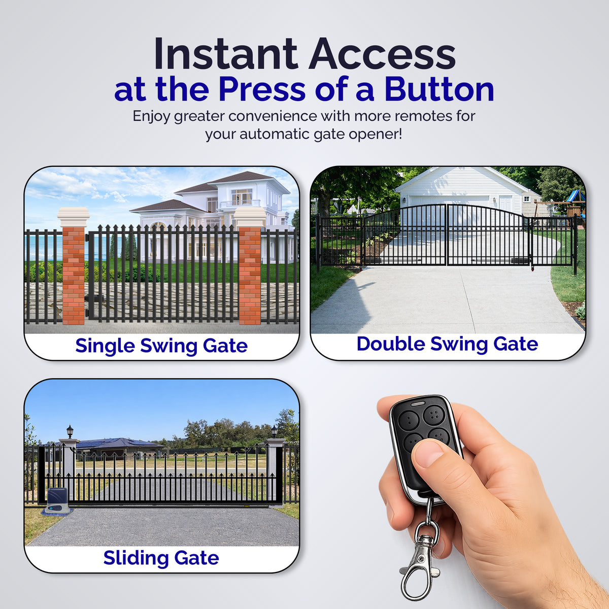 Gate Remote Controller Picture Automatic Gate Opener Remote Control