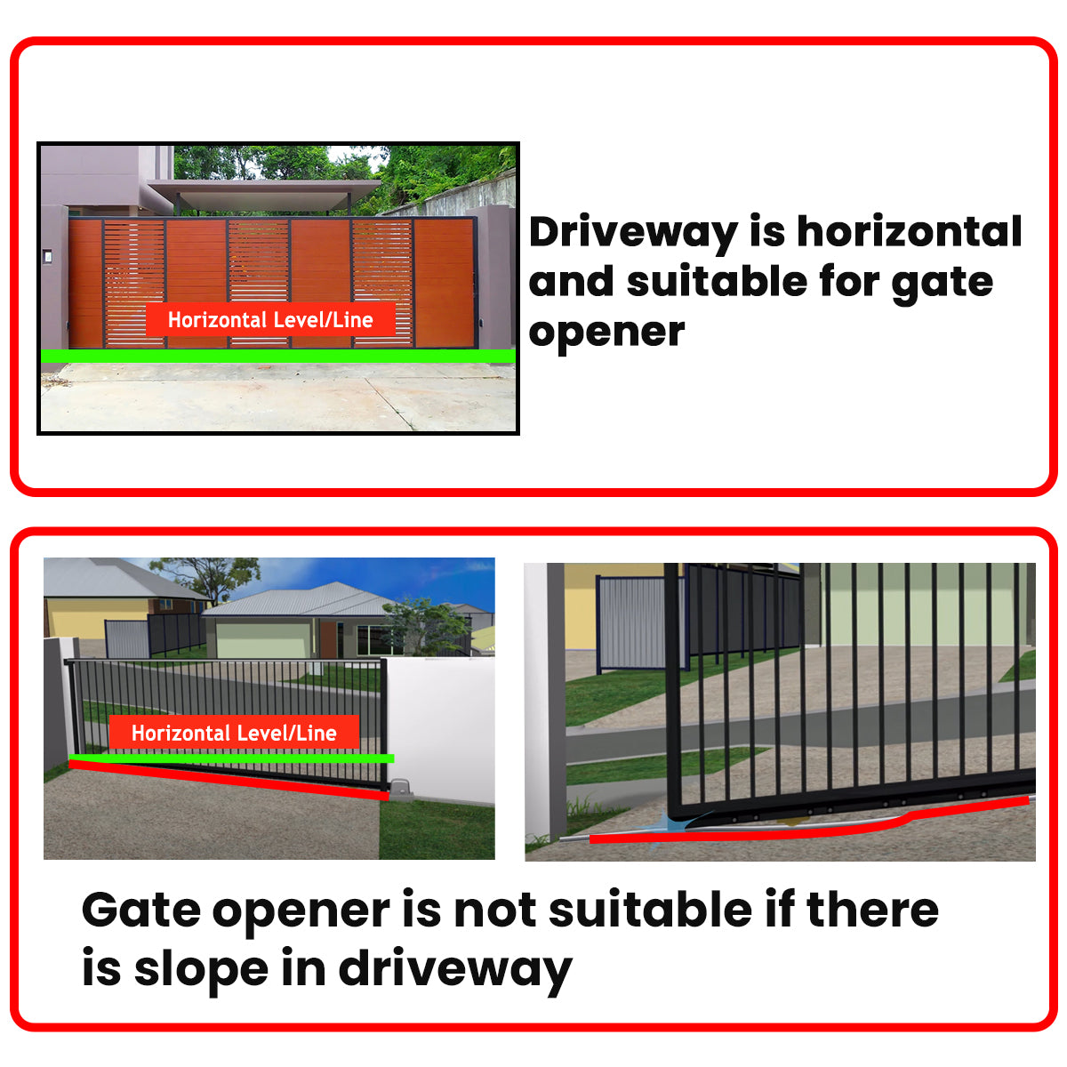 Automatic Sliding Gate Opener Motor with phone App