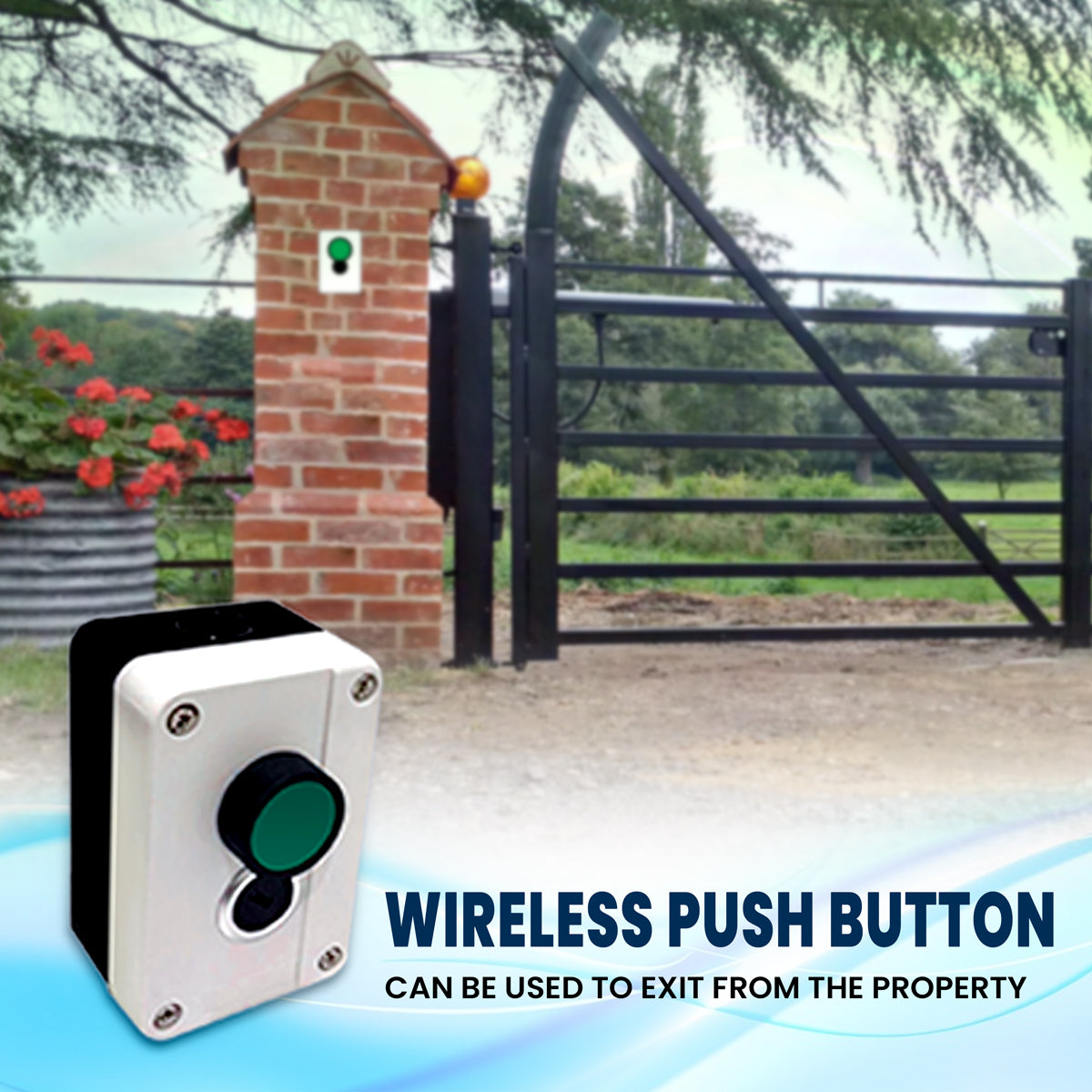 Automatic Electric Single Swing Gate Opener