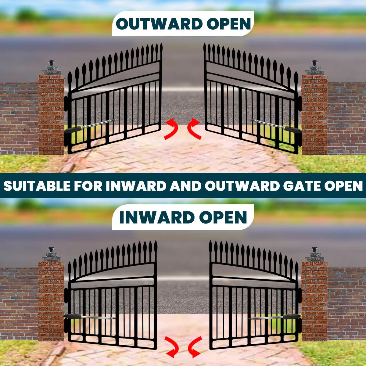 Double Swing Electric Gate Opener | Automatic Gate Openers