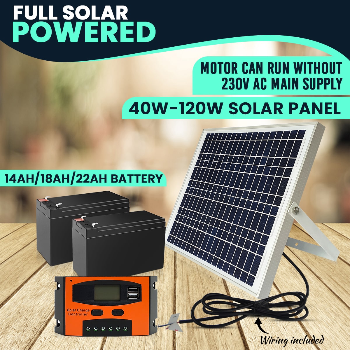 Full Solar Power, Double Swing, Gate Opener, Gate Opener, WIFI Phone APP, Electric Bolt Lock, gatomate