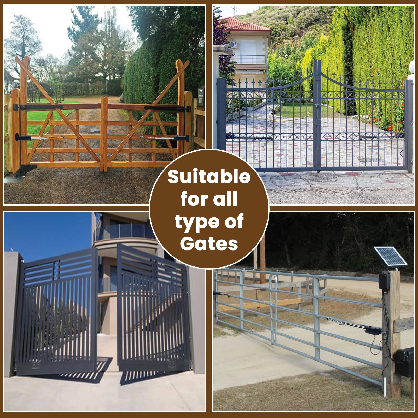 Double Swing Electric Gate Opener | Automatic Gate Openers